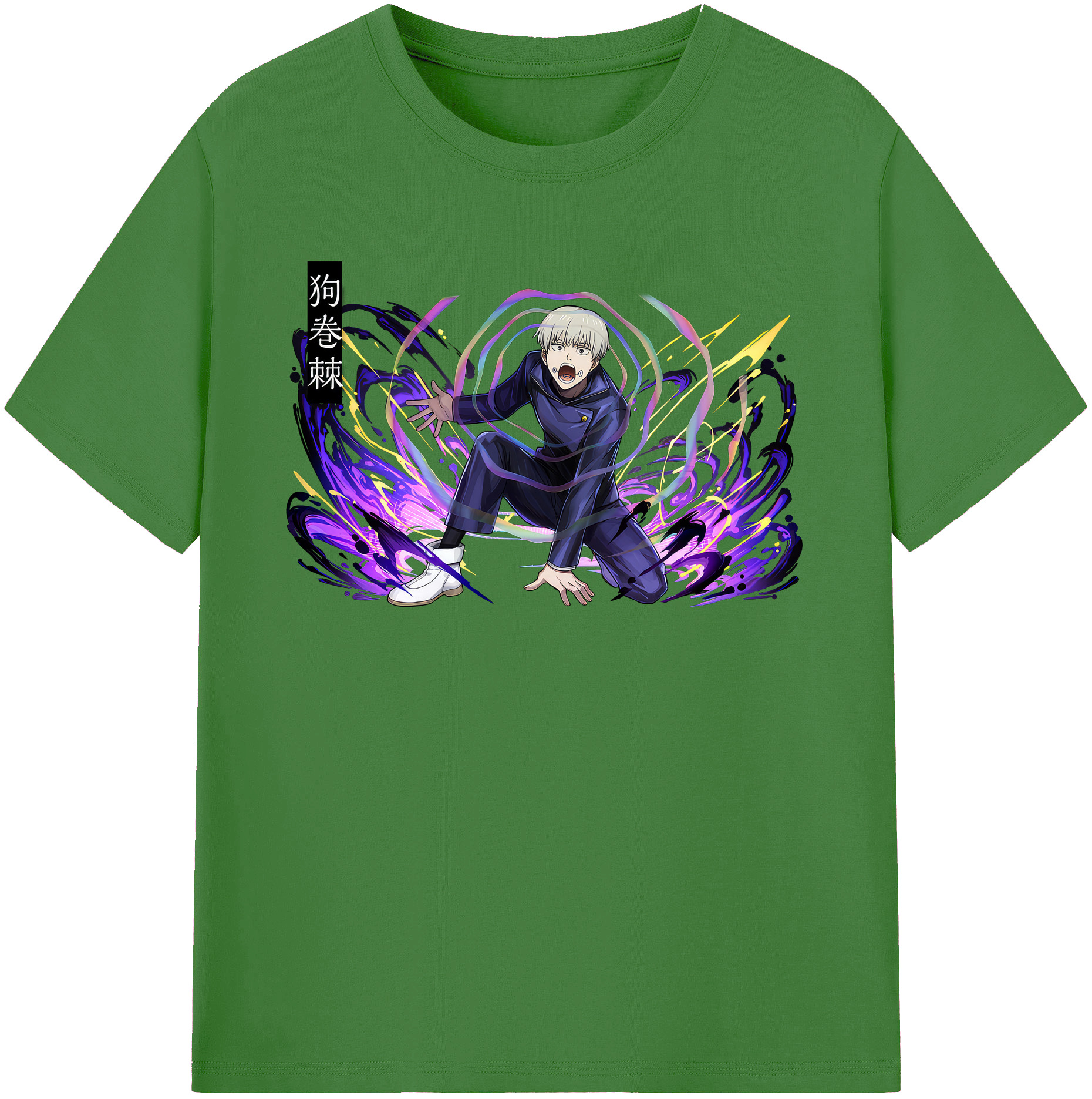 （画像用） 呪術廻戦 Jujutsu Kaisen レディースカジュアルプリントTシャツ（綿100％）